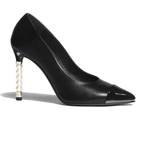 female chanel shoes|Chanel women's high heel.